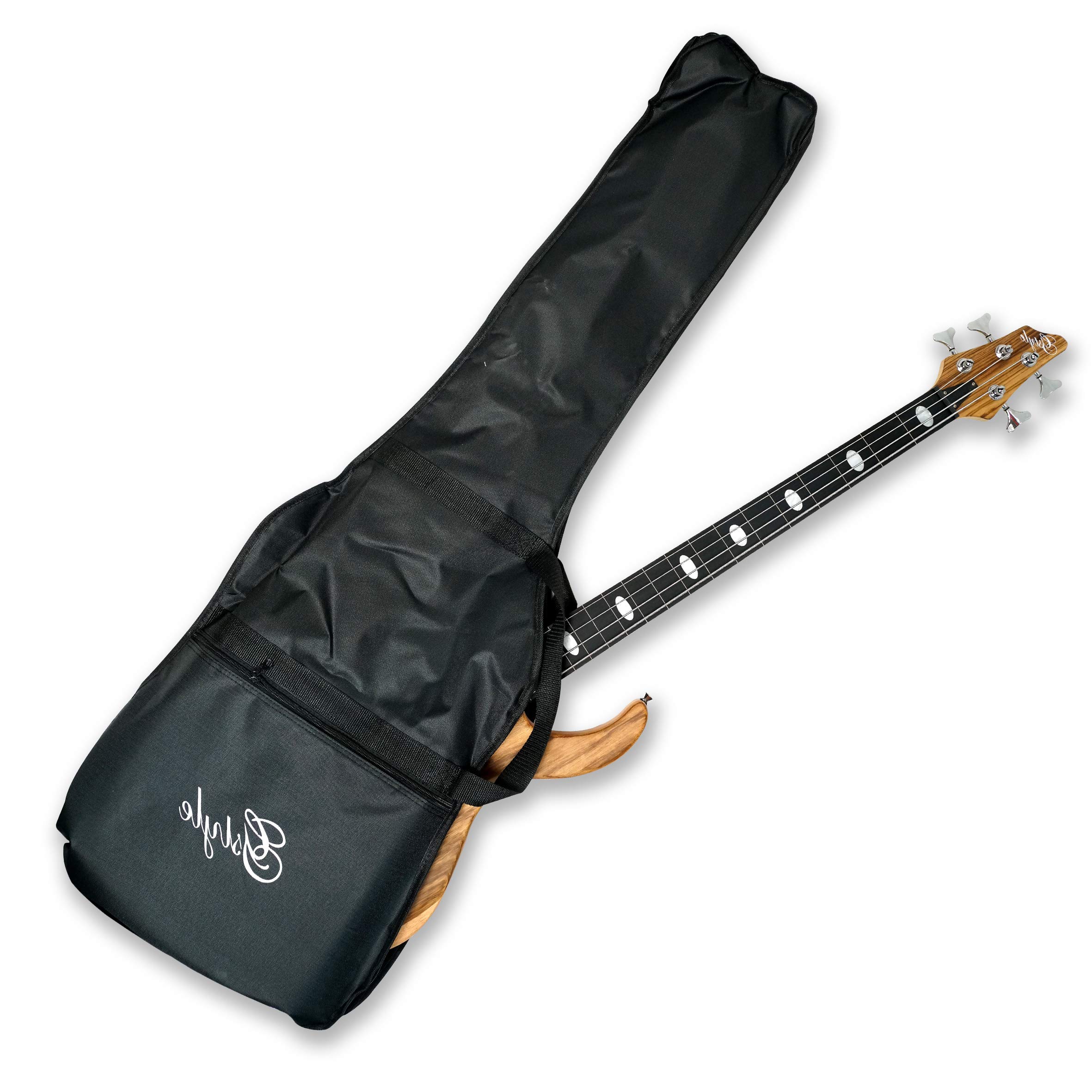 Amazon.com: Gstyle Left-handed Fretless 4 String Neck-through